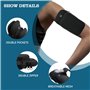 CZAYEFNH Brassard de Sport, Fitness Brassard Sport Porte Monnaie Pochette Sac Téléphone Portable pour Smartphone Jusqu’à 6.2 Pou