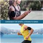 CZAYEFNH Brassard de Sport, Fitness Brassard Sport Porte Monnaie Pochette Sac Téléphone Portable pour Smartphone Jusqu’à 6.2 Pou