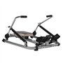 Rameur hydraulique, entièrement mobile, réglable avec siège souple, rameur pliable pour la maison, appareil de fitness avec écra