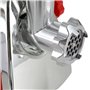DSYOGX Hachoir à viande électrique, 800 W, hachoir à viande hachée, remplissage de saucisses, rouge, avec filet à 3 lames, machi