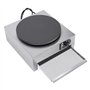 Crêpière Electrique, 3000 W crêpière Plaque à crêpes Fer à crêpes Poêle à crêpes 50-300 ℃ Multi Usage Crêpes Pancakes Omelettes 