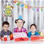 YKHSUAOU Jeu de fléchettes Lapin de Pâques, Jeu de fléchettes pour Enfants, Jeu de fléchettes Velcro pour Enfants, avec 12 balle