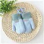 YLUFAC Bébé Gants Tricoté Hiver pour Enfant 1 à 3 ans Renard Moufles Epais Chaud avec Doublure Polaire Garçon Fille Gant d'hiver
