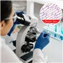 HATANSE 50 Pièces Lames de Microscope pré-nettoyées et 100 Pièces Verres Microscope Préparées pour Microscope et l'étude la Biol