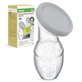 haakaa 100 ML Tire-Lait en Silicone Avec Couvercle