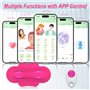 Wearable Vibromasseurs Sex Toýs Femme Clitoridien Puissant à Distance Oeuf Bullet Bluetooth Vibrateur Télécommandé avec10 Modes