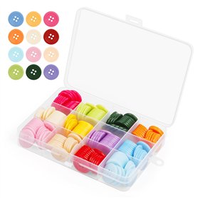 180 Pièces Boutons à Coudre