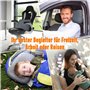 AMBNEO Coussin gonflable pour camping/voyage, avec taies d'oreiller amovibles et coussin d'air de camping ultra léger, coussin e