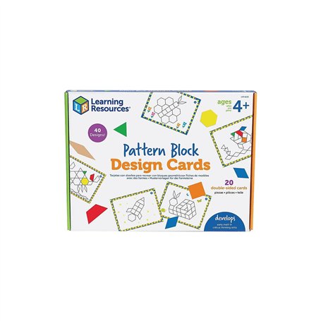 Learning Ressources Cartes de Motifs avec des Formes
