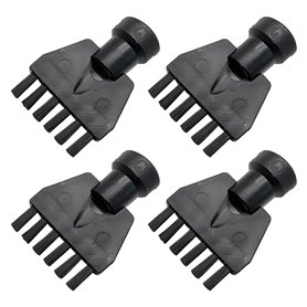 Wzhtuzi Karcher Lot de 4 accessoires de nettoyage à vapeur pour nettoyeur vapeur Kärcher Accessoires pour nettoyeur vapeur Kärch