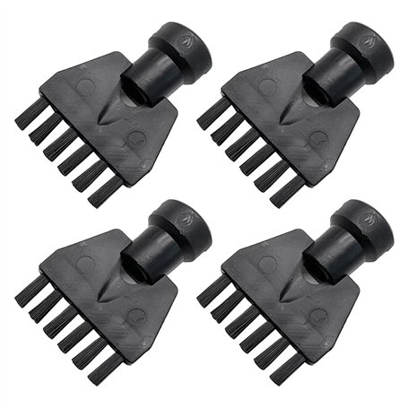 Wzhtuzi Karcher Lot de 4 accessoires de nettoyage à vapeur pour nettoyeur vapeur Kärcher Accessoires pour nettoyeur vapeur Kärch