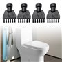 Wzhtuzi Karcher Lot de 4 accessoires de nettoyage à vapeur pour nettoyeur vapeur Kärcher Accessoires pour nettoyeur vapeur Kärch