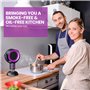 LORESJOY Hotte Aspirante, Mini Hotte Asipirante, Hotte Portable, 3000mAh USB Hotte de Cuisine avec 2 Filtres Amovibles, Hotte de