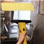 CHEVVY Chiffons de Nettoyage en Microfibre 4 Pièces WV Bonnettes Microfibre Accessoire Mop Remplacement des Tampons pour Karcher