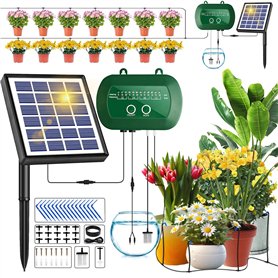 Onherm Kit Arrosage Automatique Goutte à Goutte Solaire