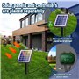 Onherm Kit Arrosage Automatique Goutte à Goutte Solaire, Système d'irrigation Automatique Solaire Avec 12 Modes et Tuyau de 15M 