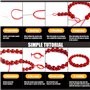 Srup 100 Pcs Perle Pierre Naturelle, Perles Pierres Gemmes Rondes 10 MM, Creation Bracelet Fille, Perles Rondes en Pierres Préci