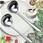 Brateuanoii 2 Pièces Louche à Soupe En Acier Inoxydable