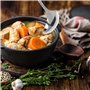 Brateuanoii 2 Pièces Louche à Soupe En Acier Inoxydable, Louche Cuisine Manche Courte, Petite Louche Cuisine Inox, Va Au Lave-Va