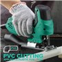 Scie sauteuse STANEW 650 W， Vitesse de sciage par min. 1000-3000RPM，6 Vitesses réglables, 5 lames, Angle de coupe 45º, Profondeu