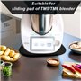 DAGORD Tapis Coulissant pour Robot de Cuisine Planche à Glisser Table Coulissante Accessoire pour Thermomix - Nouvelle Alternati