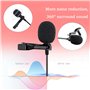 TRKETK 30 Pièces Kit de Remplacement de Microphone à Revers, 24 Pièces de Protection en Mousse pour Mini Casque 6 Pinces à Crava