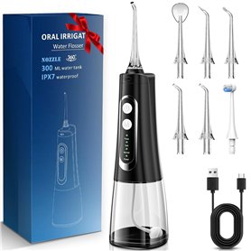 ETELIAR Jet Dentaire Hydropulseur Portable Water Flosser