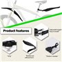 zzmorni Kit de garde-boue universel pour vélo, 24-29 pouces, garde-boue pour VTT - Angle réglable - Facile à installer