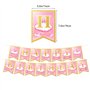 Ballet Anniversaire Party Accessoires Ballerine Party Décoration avec Ballet Happy Birthday Bannière Ballerine Spirals Gâteau Cu