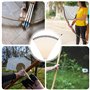 Lot de 20 flèches en bois de 45 cm de rechange en bambou avec pointe en caoutchouc pour tir à l'arc - Flèches en bois de haute s