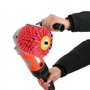 Brosses abrasives : grain 80, largeur 100 mm – Ø 120 mm | Rouleau abrasif adapté au rouleau abrasif, brosse en nylon pour machin