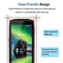Vsjnk Verre trempé pour Crosscall Action X5 Film protection ecran, 3 Pièces protector HD Vitre 9H Dureté Glass Sans Bulles Anti-