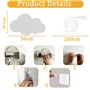 LED Applique Murale avec Interrupteur Tactile Veilleuse Enfant Dimmable Lampe Murale avec Prise Blanc Chaud Interieur Lampe de C