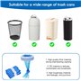 Boîte de recharge de couches 12 pièces, sac à déchets de grande capacité, recharge poubelle a couche, s'adapte à tous les seaux 