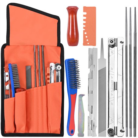 Kit d'affûtage de chaîne de tronçonneuse