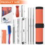 kit d'affûtage de chaîne de tronçonneuse universel 10 pièces