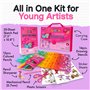 Mimtom Pochoirs pour Garçons et Filles | Ensemble de 51 Pochoirs pour Arts Plastiques avec plus de 270 Formes à Tracer pour Libé
