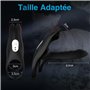 Vibromasseurs pour couples sex toýs feminin stimulateur clitoridien à distance, sextoy oeuf vibrant femme sans fil avec 12 mode