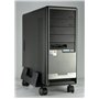 MCL Samar SP-002 Support plastique pour Unité Centrale Noir