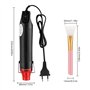 ZJRung Mini Décapeur Thermique Decapeur Therm pour Résine époxy avec Gaine Thermorétractable Petit Pistolet à Air Chaud pour DIY