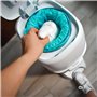 Lot de 6 recharges pour poubelle à couches - Compatible avec Korbell - 16 l - Film de recharge - Pour poubelle à couches - Anti-