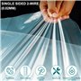 Lot de 6 recharges pour poubelle à couches - Compatible avec Korbell - 16 l - Film de recharge - Pour poubelle à couches - Anti-