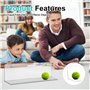 Sporgo Lot de 8 bloqueurs de jouets transparents pour meubles - Paroi acoustique forte adhésive - Empêche les objets sous le can