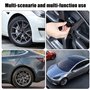 Tesla Kit d'enjoliveurs avec logo Tesla pour Tesla Model 3, modèle Y, modèle S, modèle X