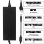 Adaptateur d'alimentation 12V 10A : AC110-240V vers DC 12V 10A 120W transformateur d'alimentation LED adaptateur d'alimentation 
