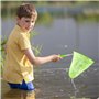 Lot de 4 épuisettes télescopiques pour enfants - Avec 4 seaux pliables - Filet papillon - Épuisette télescopique - Idéal pour at