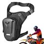 Sac de jambe pour homme et femme - Sac banane pour homme et femme - Multifonctionnel - Sangles de jambe amovibles - Pour la rand