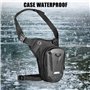 Sac de jambe pour homme et femme - Sac banane pour homme et femme - Multifonctionnel - Sangles de jambe amovibles - Pour la rand
