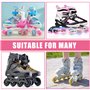 GBKDQQ Sac à patins à roulettes, sac à chaussures de ski pour adultes, avec sangle réglable, sac épais pour chaussures de ski po