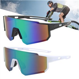 Lot de 2 lunettes de soleil polarisées pour homme et femme - Protection UV400 - Lunettes de protection rapides pour le sport